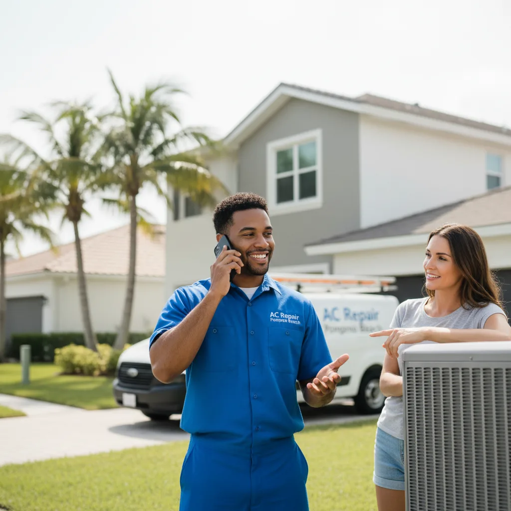 AC Repair Pompano Beach customer support in Joppa